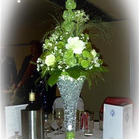 fwthumbVenue Decoration Table Centre Arrangement Green2.jpg